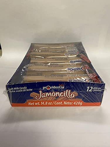 jamoncillo soft carmel milk candy dulce de leche 12 PC 14.8oz / 42og