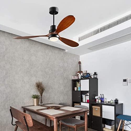 Ventilateur de plafond moderne avec télécommande contre la chaleur