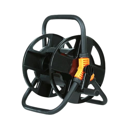 ????? Hose Reel Cart Pipe Storage Rack Resistant Household Prevent Twisting Water Hose Holder Pipe Organizer for Patio Lawn Farm, KM01 15M
