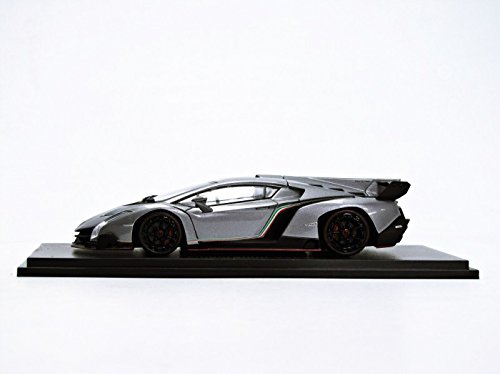 Amazon | 京商オリジナル 1/43 Lamborghini Veneno (グレー/レッド