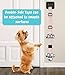COOYOO 2 Pack Dog Doorbells, Adjustable Potty Training Dog Bells, Upgraded for Training Your Puppy The Easy Way, Premium Quality Housetraining Hanging Bell-5 Extra Large Loud 1.5 DoorBells