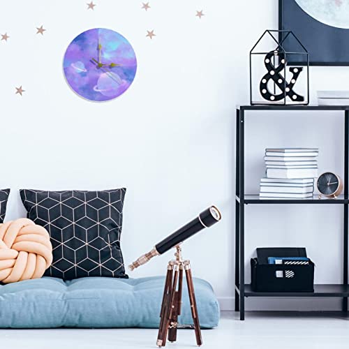 Horloge murale silencieuse acrylique pour éliminer le bruit du tic-tac - 6