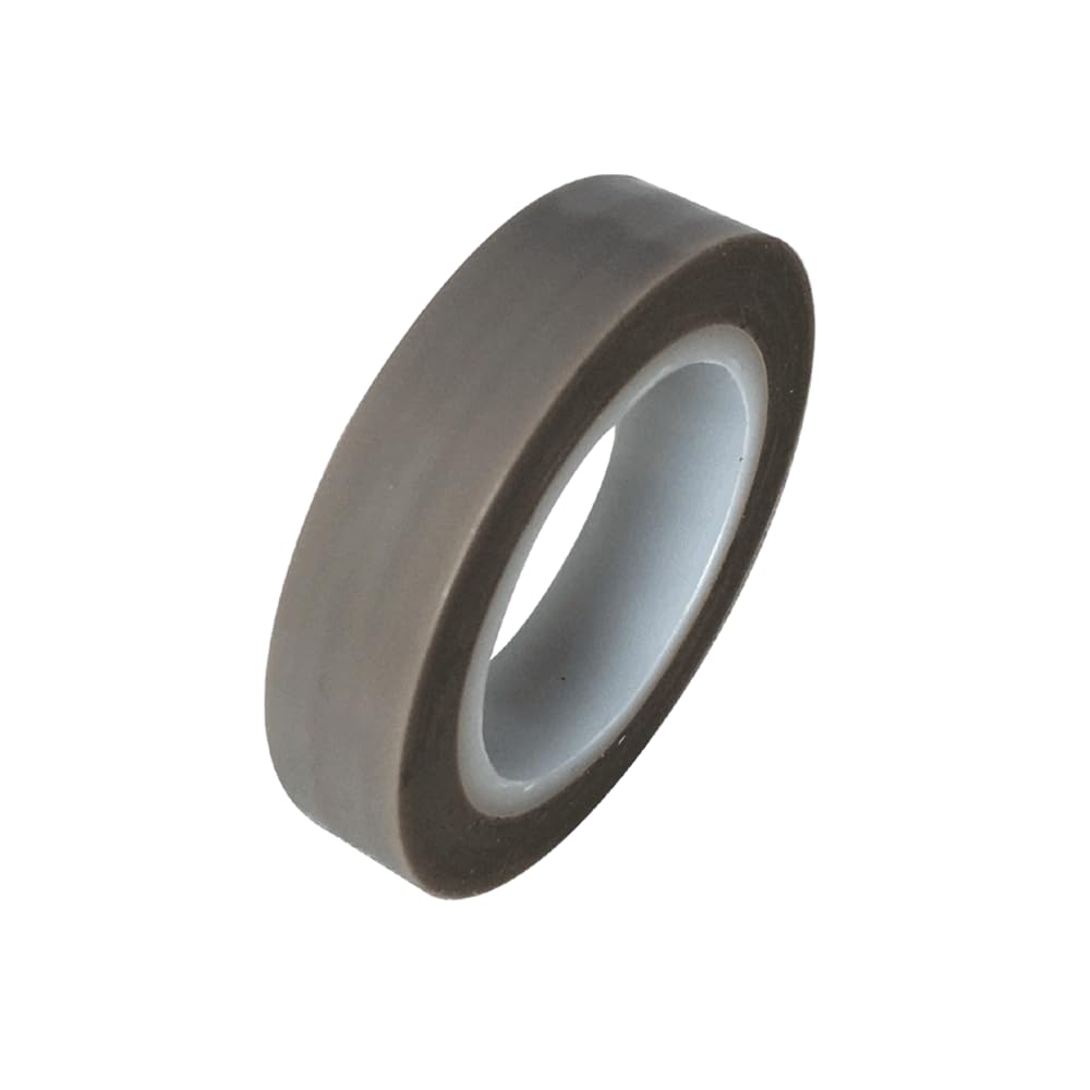 Taśma PTFE 10 m, samoprzylepna folia wysokotemperaturowa o grubości 0,13 mm