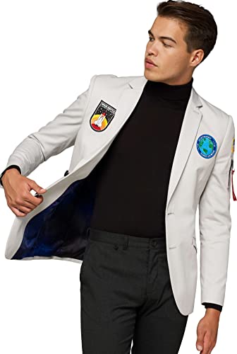 Opposuits Mens Outer Space - Astronaut - Space Grey4