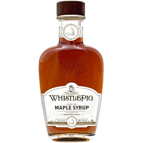 Runamok Maple & WhistlePig Organic Rye Whiskey Barrel-aged Maple Syrup 375 ml | 12.7 FL oz Cover