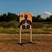KNINE OUTDOORS Shooting Paper Targets for Shooting Range, 23 x35 inch, Bulk for Hunting, Handguns, Pistols, Rifles, Silhouette with Red Bullseye, Orange Design (50 Pack)