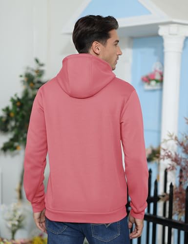 TACVASEN Men's Athletic Hoodies Fleece Lined Sweatshirt Pullover Soft Casual Hooded Sweatshirt with Pocket3