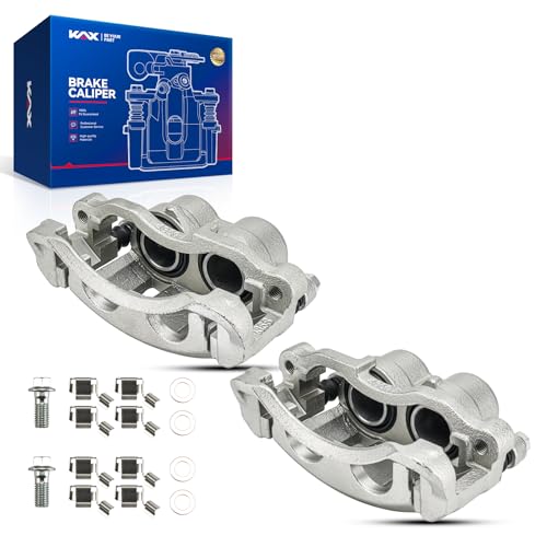 Image of KAX Front Brake Caliper Compatible with Chevrolet | GMC, Oldsmobile, Isuzu - Blazer, S10, Jimmy, Sonoma, Bravada, Hombre, #18B4694+18B4695 Brake Caliper
