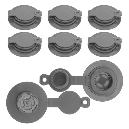 Luxshiny 8 Válvulas de Aire de TPU uso duradero y fácil instalación, accesorio adecuado para bolsas de sellado al vacío para fundas de compresión y almacenamiento