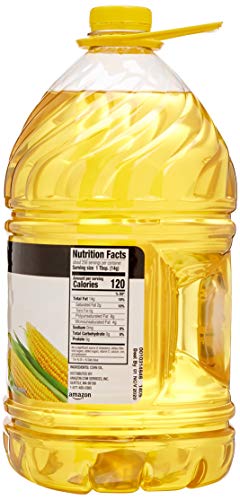 Amazon Brand - Happy Belly Corn Oil, 128 Fl Oz #TOP1