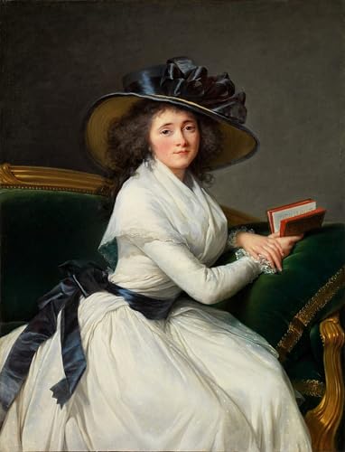Cuadro en lienzo de Marie Charlotte Bontemps por Élisabeth Vigée Lebrun para decoración de oficina 60x90cm