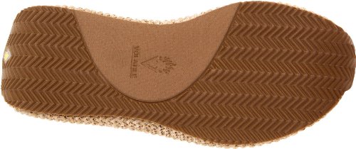 Volatile Womens Flip Flop Wedge Sandal, Natural Raffia, 8 Us #TOP3