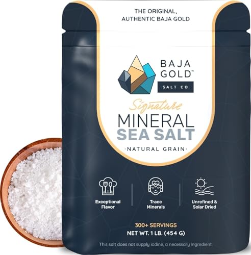 Baja Gold Signature Mineral Sea Salt, Gary Brecka...