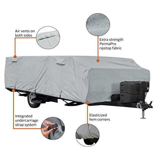 Classic Accessories Over Drive PermaPRO Folding Camping Trailer Cover