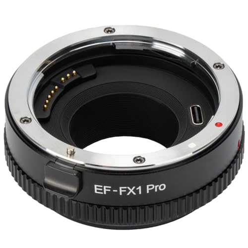 Image of VILTROX EF-FX1 Pro Lens Mount Adapter Auto Focus Converter Ring Compatible with Canon EF /EF-S Lens to Fuji X-Mount Camera X-H1 X-PRO2 X-T2 X-T3 X-T1 X-T20 X-T10 X-E2 X-E1