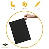 Eva Foam Sheets in Black, 9x12 Inches, 6mm- Extra Thick! Great Craft Foam Paper (1)