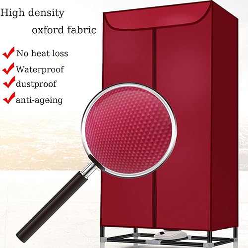 MegLob Binnen Elektrische Kledingdroger, 1200 W Air Wasserijverwarming, Draagbare Warme Luchtkleding Blaasverwarmingsapparaat, Opvouwbare Clother Droger Met Smart Timer - Image 8