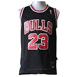 LinkLvoe Herren NBA Michael Jordan # 23 Chicago Bulls Basketball Trikot, die treuen Fans der Los Angeles Lakers und Lebron James dürfen Dieses Trikot Nicht verpassen