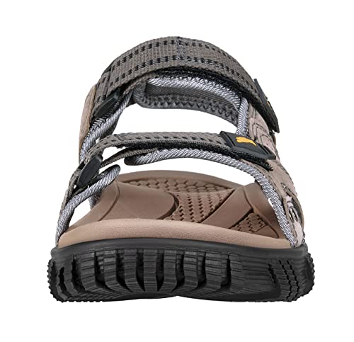 CAMEL CROWN Men's Water Sandals Waterproof Arch Support Hiking Sandals Comfort Leather Sandals Adjustable Athletic Outdoor Sandals for Summer Beach Trail Walking4