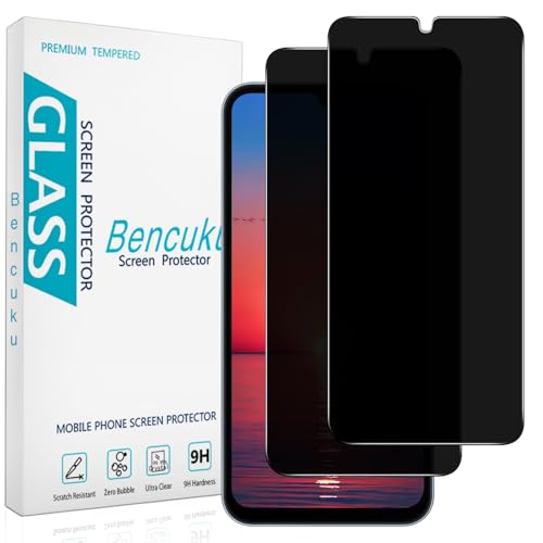 Bencuku �v���C�o�V�[�X�N���[���v���e�N�^�[ Samsung Galaxy A16 5G�p �A���`�X�p�C�����K���X ���h�~ �C�A�h�~ 2���p�b�N