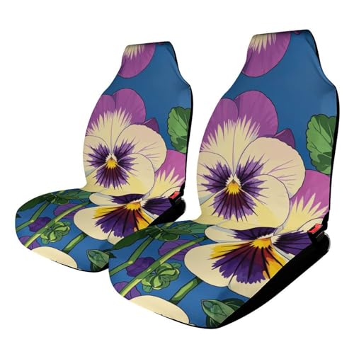 Housses de siège de voiture à motif floral pensée pour rénover facilement vos sièges de SUV