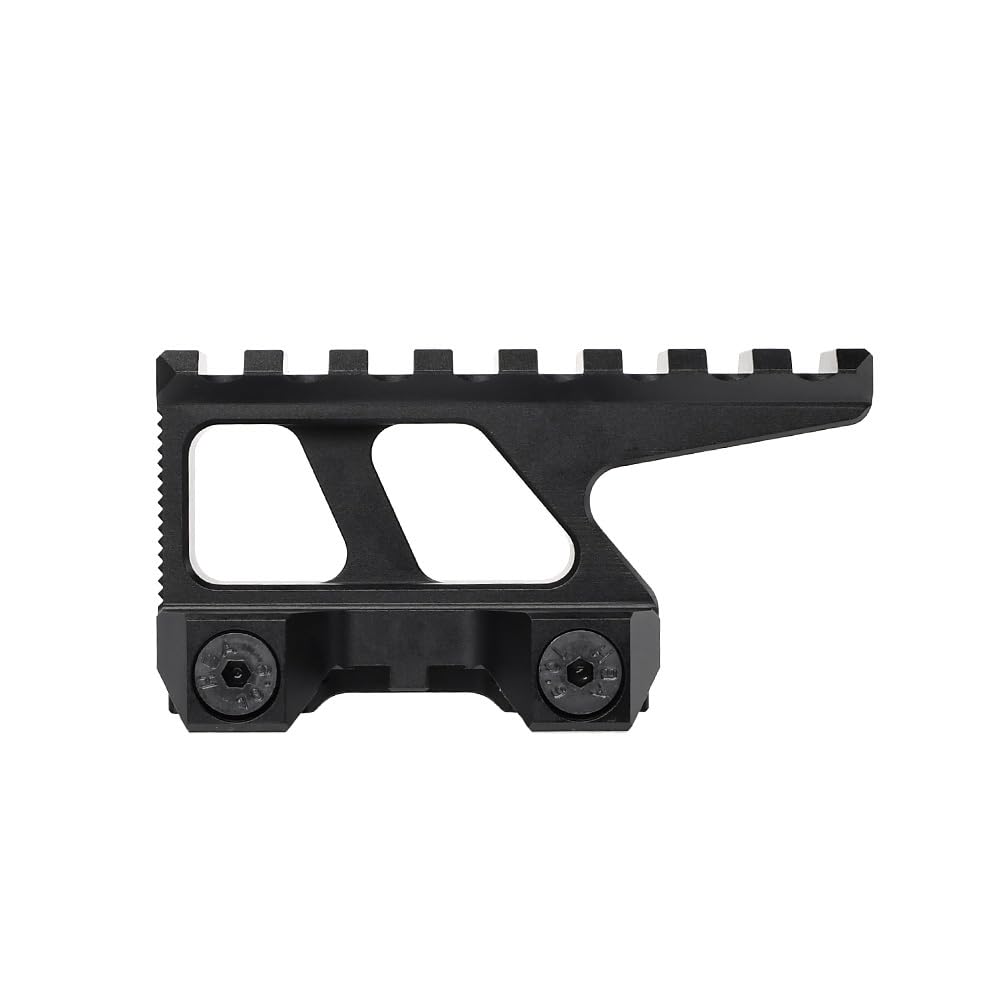 Base de Lunette de visée GG Tactical Red Dot Riser 20mm Picatinny Rail pour Vision Nocturne T1 T2 Viseur Optique (Noir)