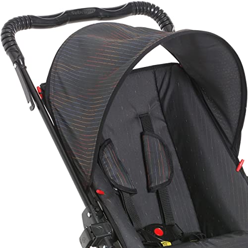 Carrinho Tivoli Risca Preto 0 à 15 kg - Galzerano