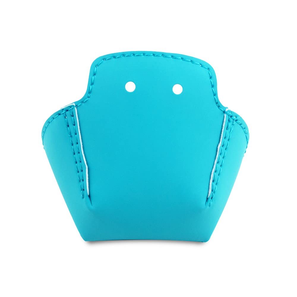 4 protectores de puntera para patines artísticos Roller Derby (azul brillante)