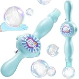 Fog Bubble Machine for Kids, Colorful Smoke Bubble Fog Machine, Elastic Bubble Fog Wand, Magic Interactive Fog Bubble Maker with Smoke, Valentines Birthday Boy Girl Gifts