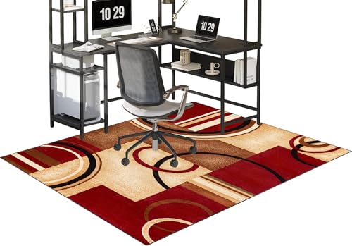 Tapis de chaise de bureau robuste pour éliminer rayures et usure du sol - 2