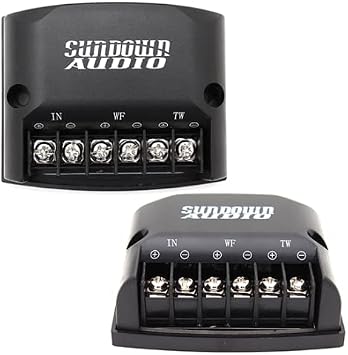 Sundown Audio E-6.5CS 6.5'' 100W RMS Component Set, E65CS