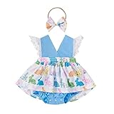 ❤Regalo: Este ropa de juego de niñas de 0-24 meses puede hacer que su bebé se vea más hermosa y encantadora. También es un buen regalo para su princesita. Si tiene alguna pregunta o sugerencia sobre los productos que recibe, comuníquese con nosotros a tiempo por favor, le ayudamos a solucionarlo siempre lo antes posible.
