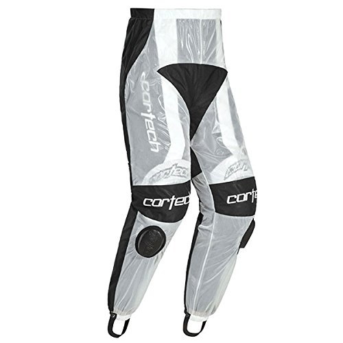 Cortech Road Race Clear Rainsuit Pants - Medium