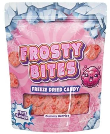 ArBo-Living Sweets – Frosty Bites Gummy Berries 50g | Freeze Dried Candy | Gefriergetrocknete Süßigkeiten – Beerig, crunchy & intensiver Frucht-Snack
