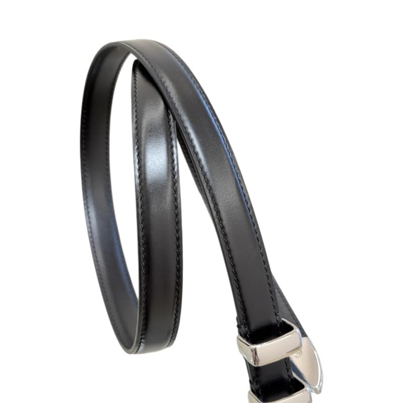 Ceinture fine de 1.8cm pour femme avec boucle carrée pour robe et veste