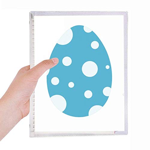 Carnet à œufs en spirale rechargeable pour notes de Pâques et fêtes chrétiennes