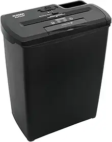 FRAGMENTADORA DE PAPEL AURORA TIRAS 8 FOLHAS + CARTÃO+CD/DVD 127V