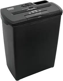 FRAGMENTADORA DE PAPEL AURORA TIRAS 8 FOLHAS + CARTÃO+CD/DVD 127V