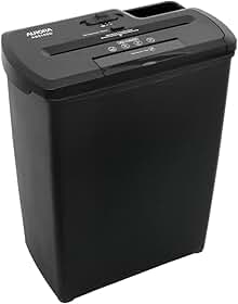 FRAGMENTADORA DE PAPEL AURORA TIRAS 8 FOLHAS + CARTÃO+CD/DVD 127V