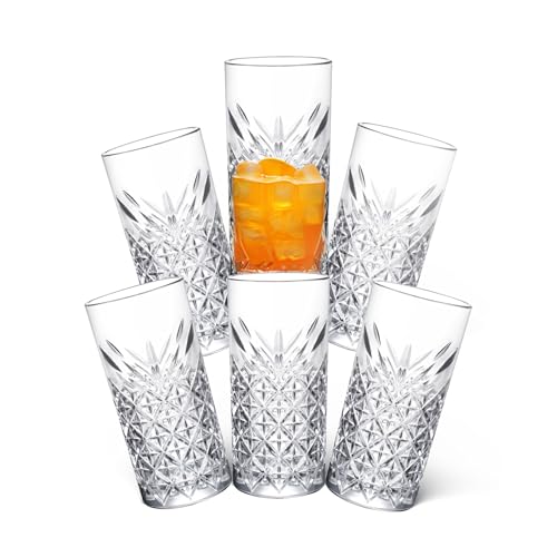 Hochwertiges Trinkgläser Set, viele Varianten, Spülmaschinenfest, dickwandig & langlebig, Saft Latte Macchiato Longdrink Wasser Gläser Cocktailgläser Whiskygläser (Istanbul-Raki&Ouzogläser 6Stück)