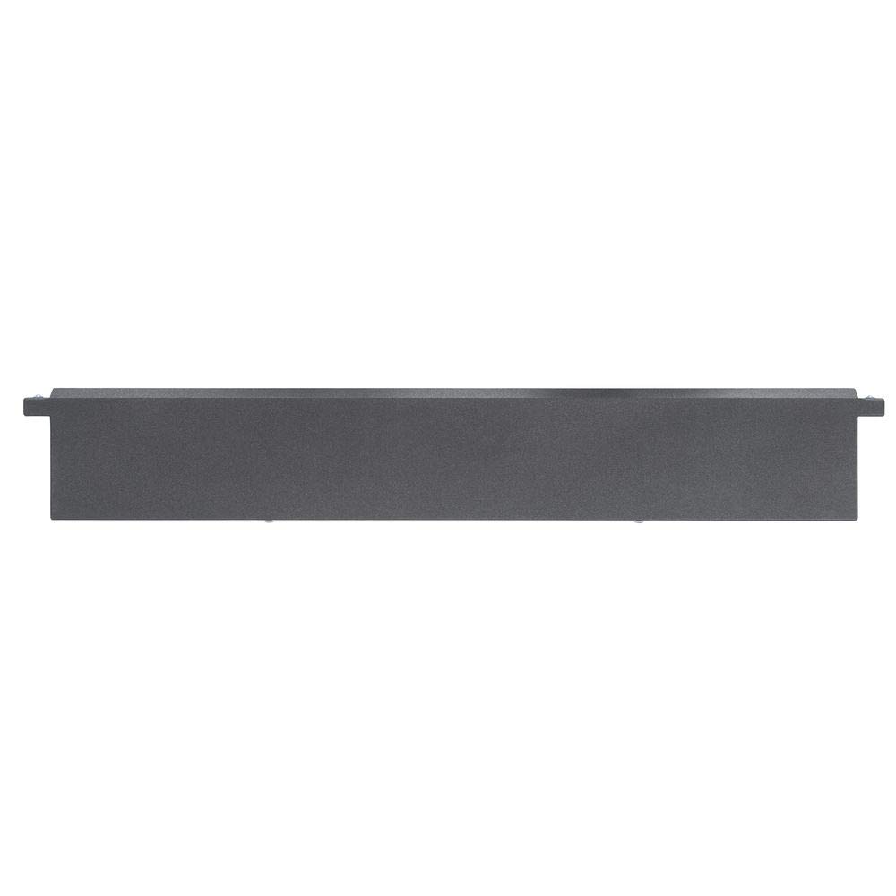 Vollrath Black Wood Cubic Medium Crossbar - 31 1/2 x 4 7/8W x 3/4H