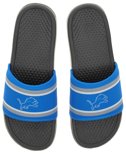 Image of FOCO NFL Team Printed Slide Sandals - Officially Licensed Football Fan Footwear for Comfort & Style