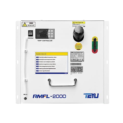 Rack mount design of RMFL-2000 water chiller