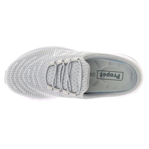 Propét Women's Tour Knit Slide Sneakers, Grey, 7 X-Wide US by Propét - Image 5