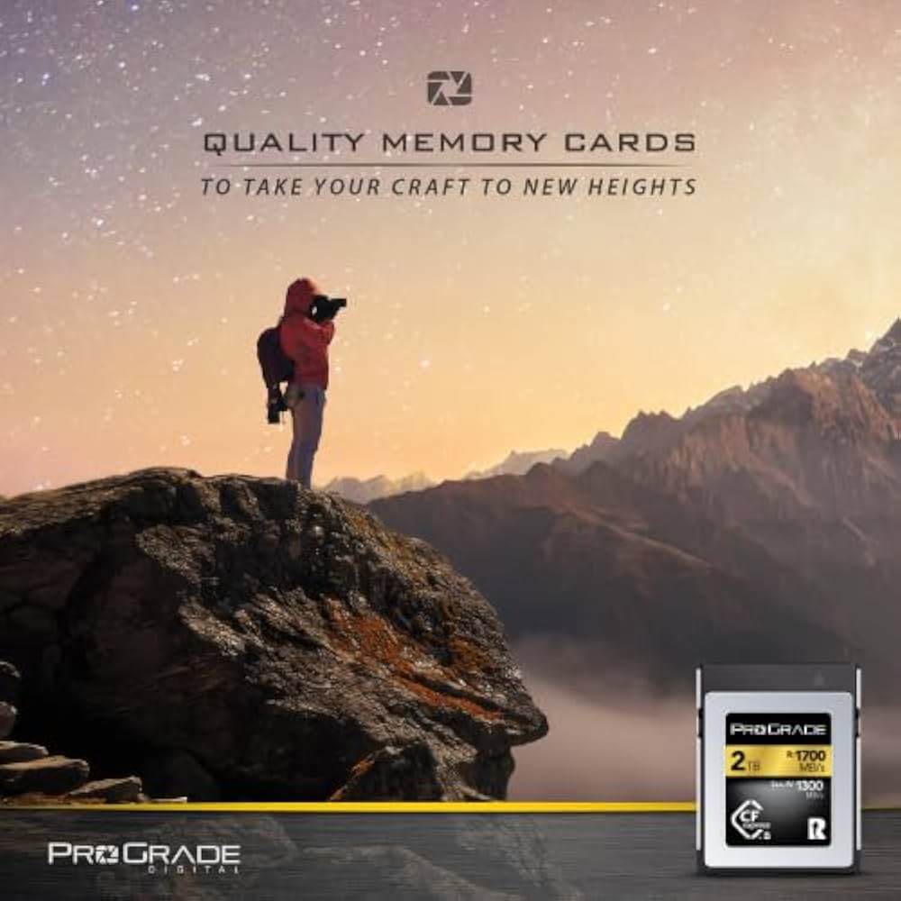 その他 PRO GRADE DIGITAL CFexpress 2TB ProGrade Digital Gold CFExpress 4.0 Type B 2TB Memory Card