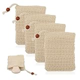 Schiuma rapida: grazie al nostro esclusivo tessuto in cotone, ogni saponetta produce schiuma rapidamente. Mettere la saponetta nel sacchetto e strofinare delicatamente con acqua calda per generare un attrito sufficiente, producendo una schiuma ricca per la cura del corpo o dei capelli.