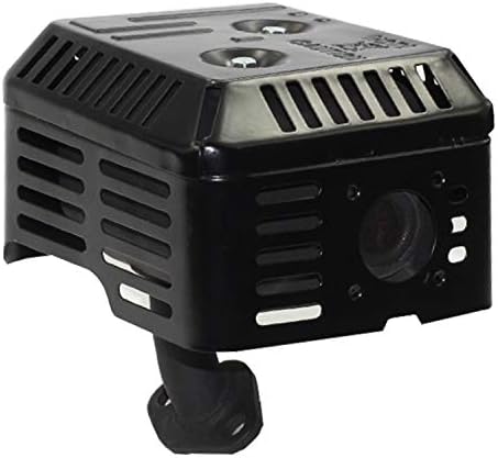 Cluparis Muffler Exhaust Assembly Replaces for Honda Gx160 GX200 5.5hp 6.5hp with Exhaust Pipe OEM#18310-ZE1-900 Muffler