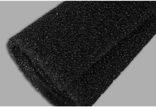 Foam Mart Scott Reticulated Filter Foam 10 PPI – 1/2″ x 12″ x 38″, Open-Cell Filter Sponge Sheet for Aquarium, Air & Water Filtration, Sound Dampening, Medical Grade, Foam Filter Media