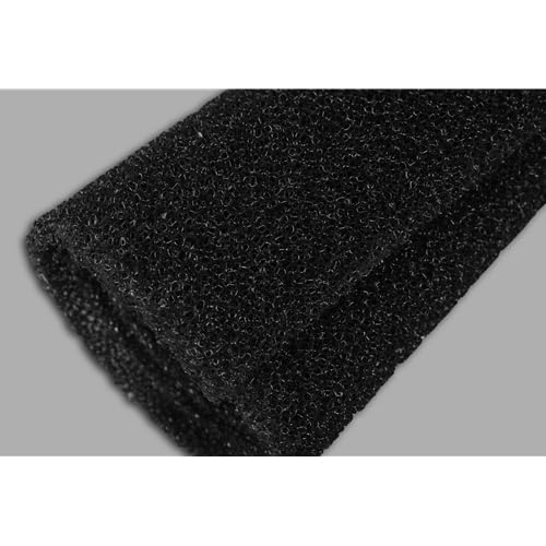 Foam Mart Scott Reticulated Filter Foam 10 PPI – 1/2″ x 12″ x 38″, Open-Cell Filter Sponge Sheet for Aquarium, Air & Water Filtration, Sound Dampening, Medical Grade, Foam Filter Media