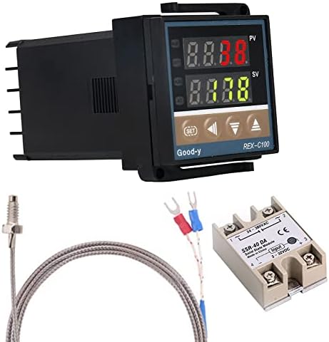 WANGCL Controlador PID digital Termostato inteligente con relé SS...